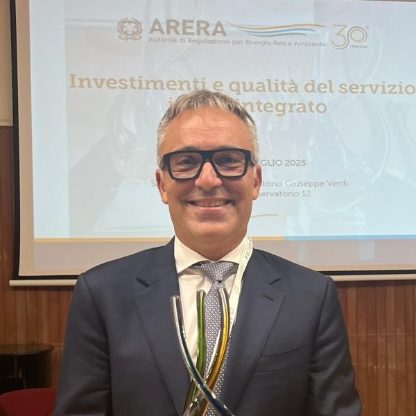 Arera premia Iren per la qualità tecnica del servizio idrico