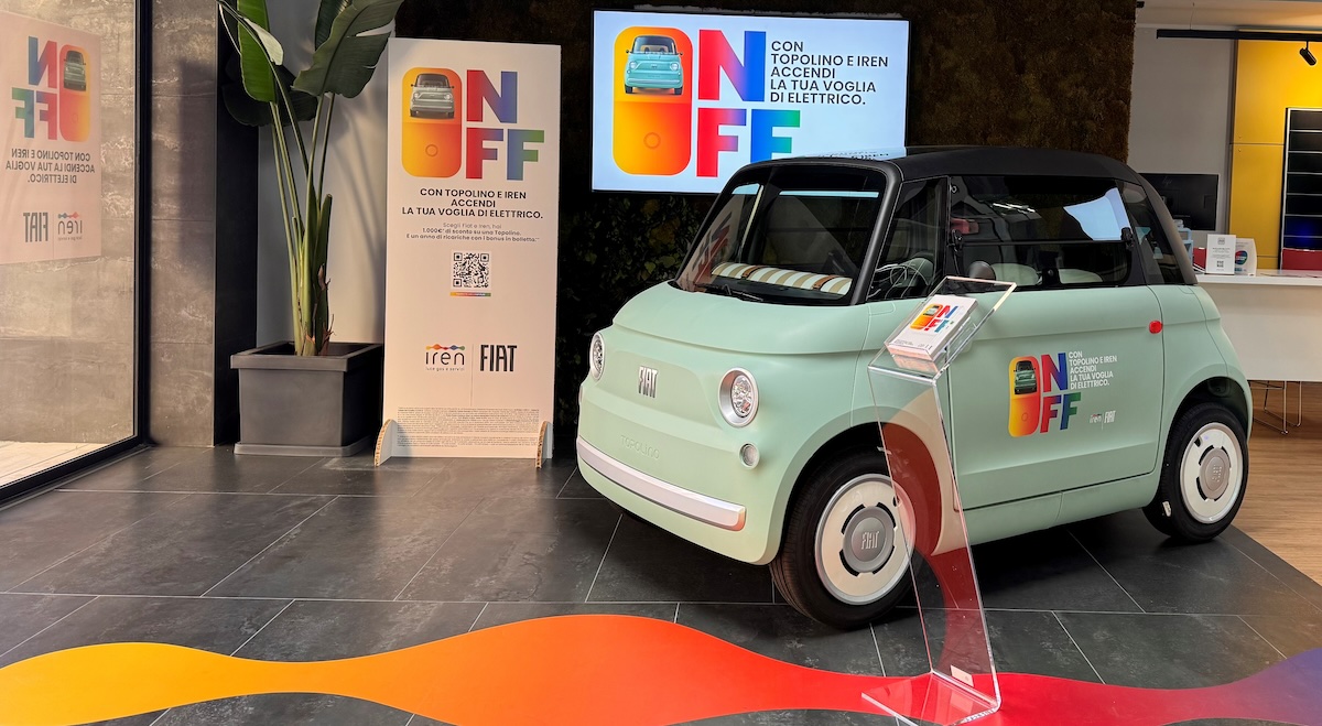 Al momento stai visualizzando Fiat Topolino e Iren accendono la mobilità elettrica