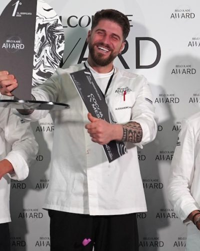 Belcolade Award: primo premio al pasticcere campano Alessandro Mango