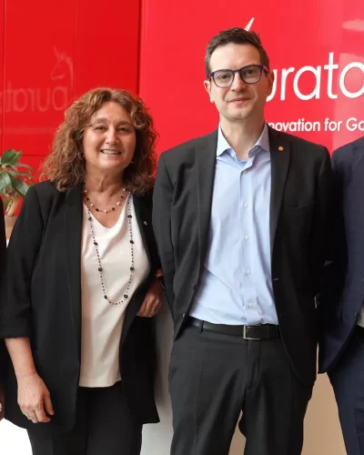Il sindaco Guerra e l’assessora Vernizzi in visita alla sede di Puratos