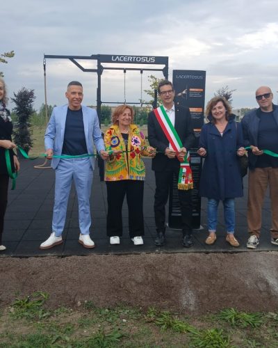 Ecco la nuova area fitness all’aperto dello Spip