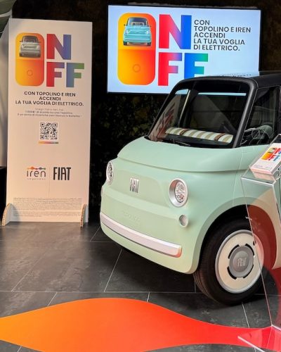 Fiat Topolino e Iren accendono la mobilità elettrica